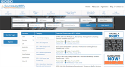 Desktop Screenshot of governmentrfps.com